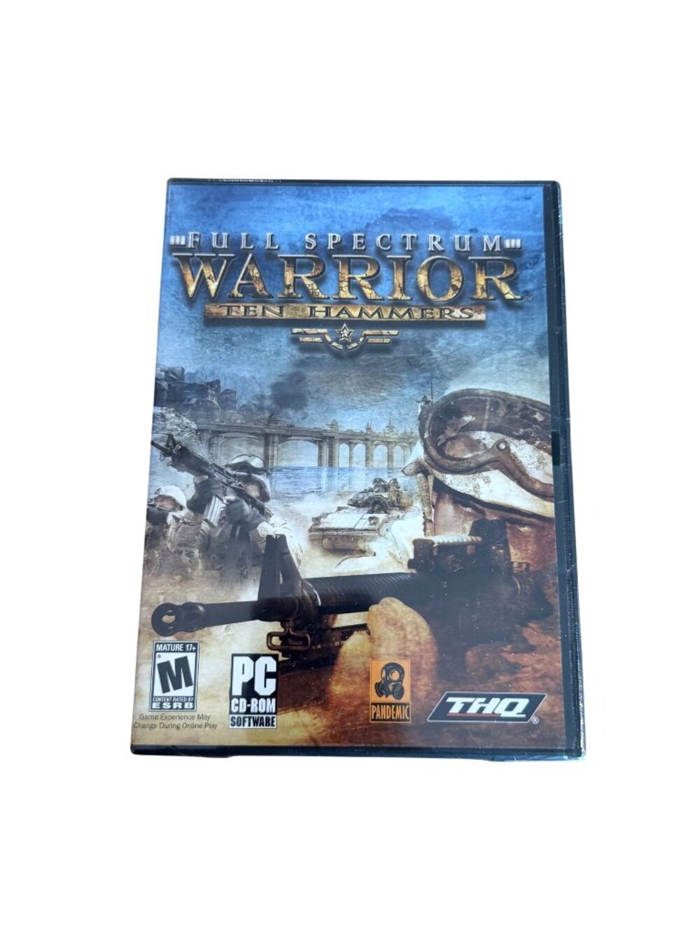 Full Spectrum Warrior Ten Hammers PC CD-ROM New Sealed Game THQ Pandemic Studios